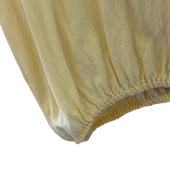 April Cornell Top Women's Flowy Lace Ruffle Tunic Cream Ecru Off White Size XL - Picture 8 of 10